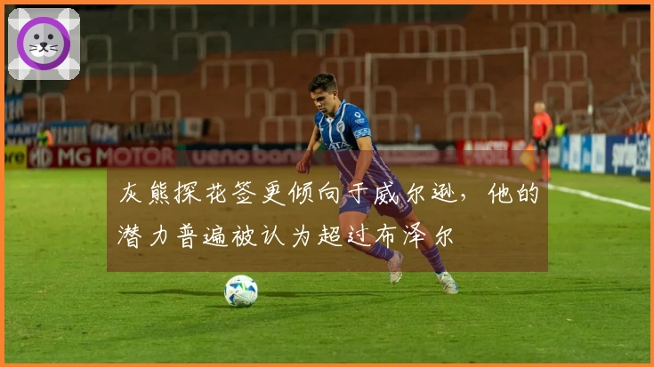 灰熊探花签更倾向于威尔逊，他的潜力普遍被认为超过布泽尔